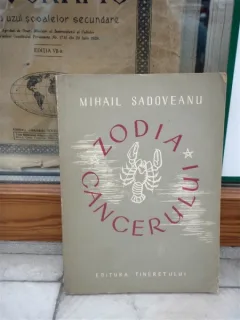 ZODIA CANCERULUI , MIHAIL SADOVEANU