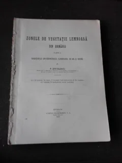 ZONELE DE VEGETATIE LEMNOASA DIN ROMANIA IN RAPORT CU CONDITIUNILE ORO-HIDROGRAFICE, CLIMATICE, DE SOL SI SUBSOL - P. ENCULESCU