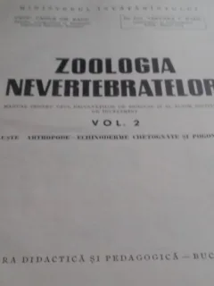Zoologia Nevertebratelor - V. Gh. Radu, V. V. Radu