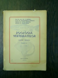 Zoologia vertebratelor partea I-a - Al. C. Grossu, Alexandrina Popescu