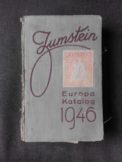ZUSTEIN, EUROPA KATALOG 1946  (TEXT IN LIMBA GERMANA)