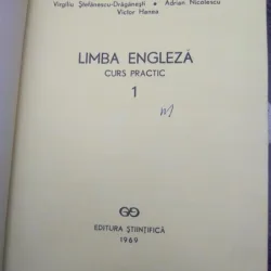 - Limba engleza curs practic (volumul 1) -  Virgiliu Stefanescu Draganesti