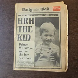 HRH The Kid - Daily Mail 13.06.1984