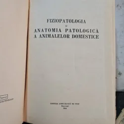 Fiziopatologia și anatomia patologică a animalelor domestice - T. P. Protasenă și P. V. Maraev