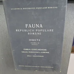 Fauna Republicii Populare Române. Insecta. Volumul IX, Fascicula 5: Familia Ichneumonidae - Mihai I. Constantineanu