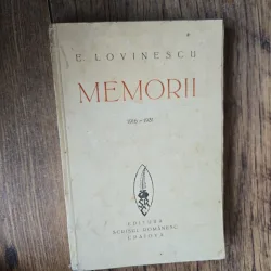 Memorii - E. Lovinescu