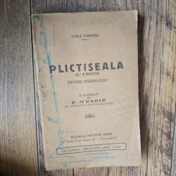Plictiseala (L'ennui) - Emile Tardieu