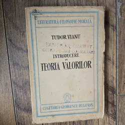Introducere în teoria valorilor - Tudor Vianu
