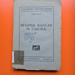 Regimul bancar in Europa - Gheron Netta