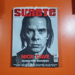 Revista Sunete - Primavara 2018 - articol principal Nick Cave, 19 iunie 2018, Bucuresti (fara CD)