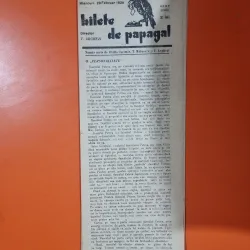 Bilete de papagal - no 24 / 29 februarie 1928