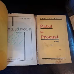 Patul lui Procust (prima editie-1933, cu autograf) - Camil Petrescu