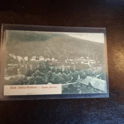 Carte postala Băile Slănic-Moldova - Vederea generală - (circulata)