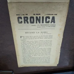Cronica nr.52/1916 - I. N. Theodorescu-Arghezi