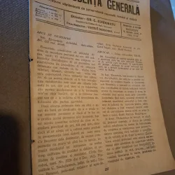 Revista Jurisprudența Generală, Anul II Nr.9 1924 - Vintila Dongoroz si note scrise de D.Alexandresco
