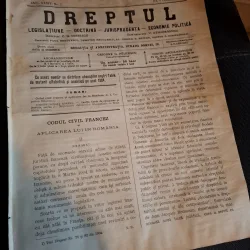 Dreptul, Revista de legislatiune, doctrina, jurisprudenta, economie politica, Anul XXXIV Nr.2 1905 - C.G.Dissescu, V.Athanasovici, Paul Negulescu, Al.Cerban, George G.Danielopolu