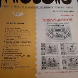 Revista Filatelica Nr.12 Decembrie 1985 Anul XXXIV - Asociația Filateliștilor din Republica Socialistă Română