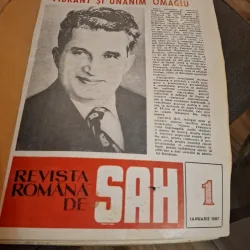 Revista Română de Șah - Anul 1981 Nr.1-12 (Coligat)