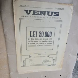Revista Venus - nr 6-7, 30 octombrie 1921