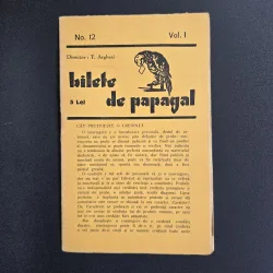 Bilete de papagal Nr.12 Vol.I - T. Arghezi
