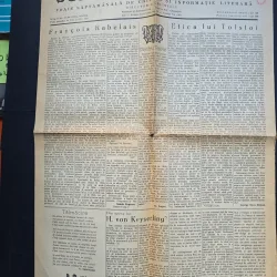Ziarul Jurnalul Literar No. 37/Anul I - Director G. Călinescu