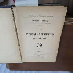 Les anciennes démocraties des pays-bas - Henri Pirenne