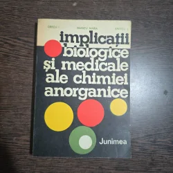 Implicatii biologice si medicale ale chimiei anorganice - Grecu I., Neamțu Maria, Enescu L.