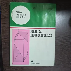 Piroliza hidrocarburilor - V. Vantu, R. Mihail