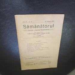 Revista Samanatorul, revista literara saptamanala nr.4/1907