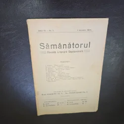 Revista Samanatorul, revista literara saptamanala nr.1/1907