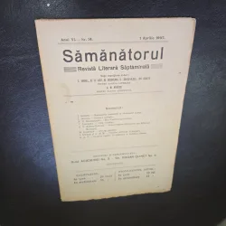 Revista Samanatorul, revista literara saptamanala nr.14/1907
