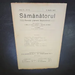 Revista Samanatorul, revista literara saptamanala nr.11/1907