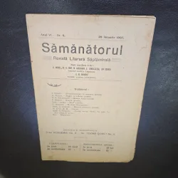 Revista Samanatorul, revista literara saptamanala nr.5/1907
