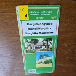 Muntele Harghita - harta turistica
