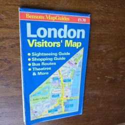 London Visitors Map - Bensons MapGuides