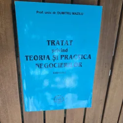 Tratat privind teoria și practica negocierilor - Prof. univ. dr. Dumitru Mazilu