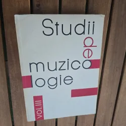 Studii de muzicologie vol. III