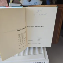 Experimental Physical Chemistry - Farrington Daniels, J. W. Williams, Paul Bender, Robert C. Alberty, Robert O. Cornwell