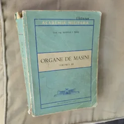 Organe de Mașini Volumul III - Conf. ing. Manole I. Dima