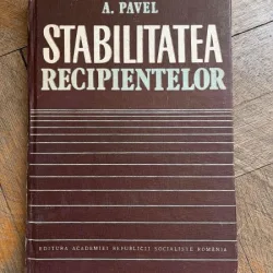 A. Pavel - Stabilitatea recipientelor