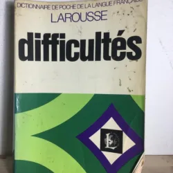 Adolpe V. Thomas - Dictionnaire des Difficultes de la Langue Francaise