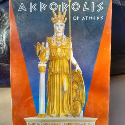 AL. N. Oekonomides - The Akropolis of Athens (contine harta), text in limba engleza