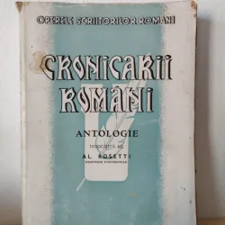 Al.Rosetti - Cronicarii Romani