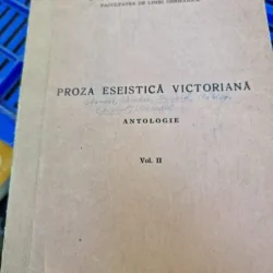 Ana Cartianu - Proza eseistica victoriana Vol II