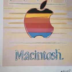 Andy Warhol - Apple, litografie originala