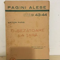 O Sezatoare la Tara - Anton Pann