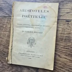 Aristoteles Poetikaja - Gereb Jozsef  carte in limba maghiara