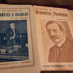 Barbu Lazareanu - Cu privire la Gramatica si Vocabular Vol. I si III