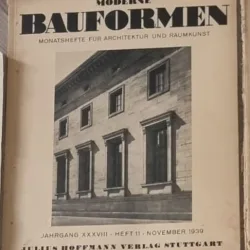 Bauformen - November 1939