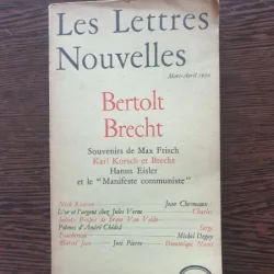 Les Lettres Nouvelles mars-avril 1970 - Bertlot Brecht